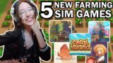 5 New Games like Harvest Moon and Stardew Valley | New Farming Games